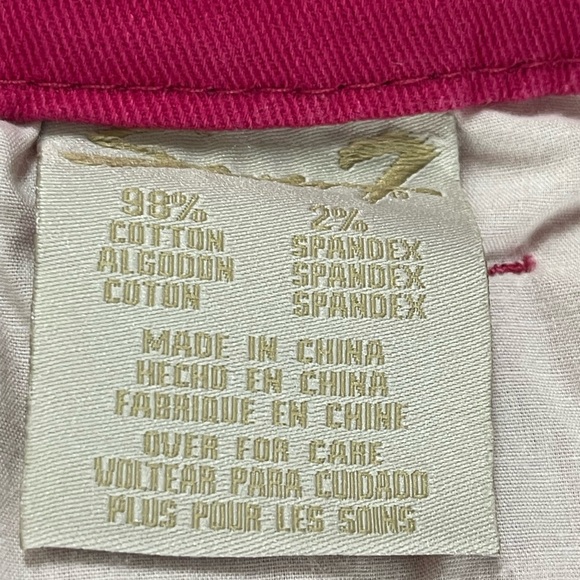 Seven7 Jeans Womens Size 6 Distressed Pink Skinny Denim Pants Casual - Picture 12 of 14